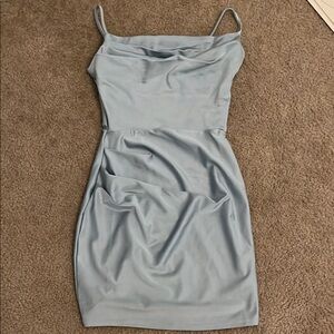 Windsor Light Blue Spaghetti Strap Dress